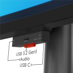 Lenovo ThinkVision P40w-20 39.7&quot UHD-Curved VA Antiglare Multiple Input Tilt 3Y